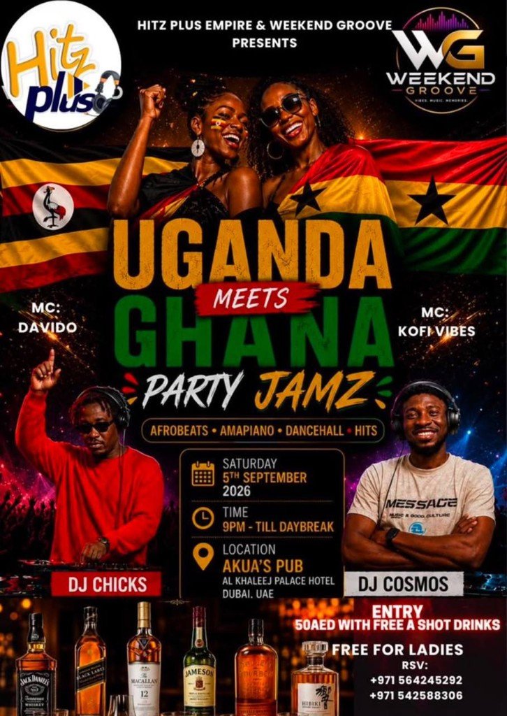 Uganda Meets Ghana flyer